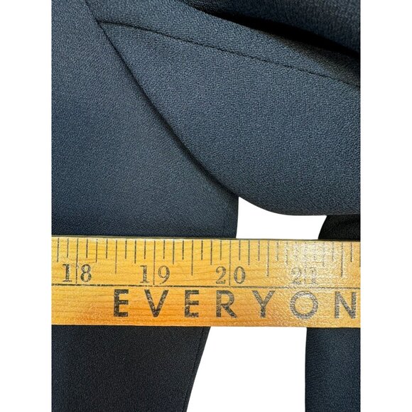 St. Anthony Evening  2-Piece Womens Suit Set Size 10 Black Embellished Collar Cu - Picture 7 of 16